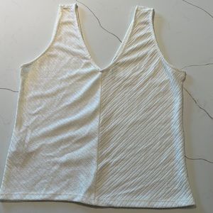 Mango white tank top